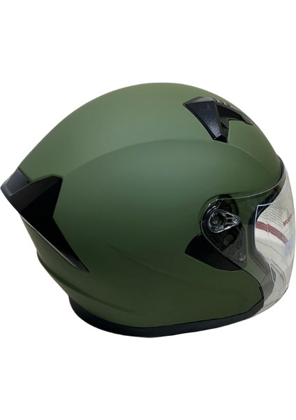 Jk Kask Yarım Çenesiz Yeşil M fiyatları