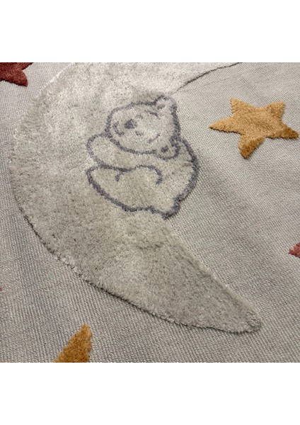 Kids Ayı desenli Antibakteriyel & Kolay Temizlenebilir Çocuk Halısı modelleri