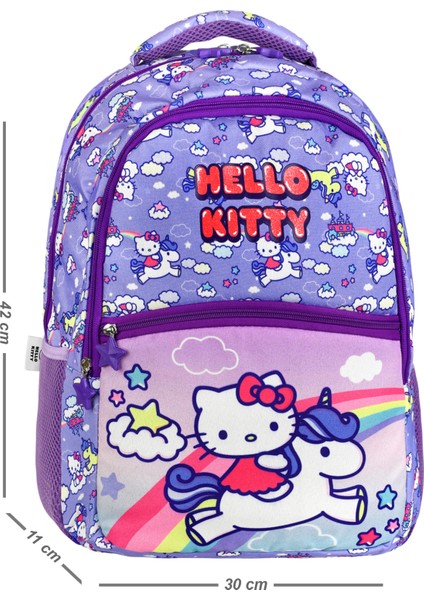 Hello Kitty Lisanslı Ergonomik Ilkokul Çantası ve Kalemlik Dayanıklı Malzeme, Su Geçirmez Tasarım fiyatları