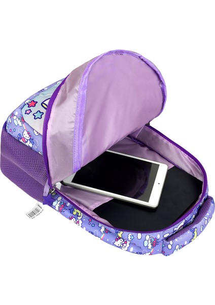 Hello Kitty Lisanslı Ergonomik Ilkokul Çantası ve Kalemlik Dayanıklı Malzeme, Su Geçirmez Tasarım