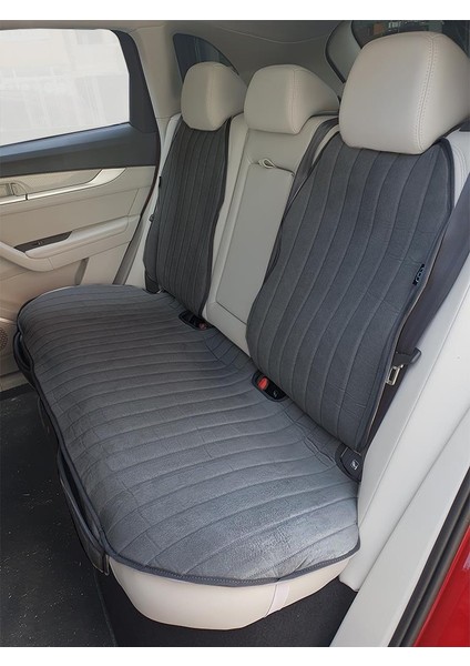 Tesla Model Y Juniper Tay Tüyü Cepli Koltuk Koruyucu Kılıf Iyon Serisi Füme 2025-SONRASI fiyatları