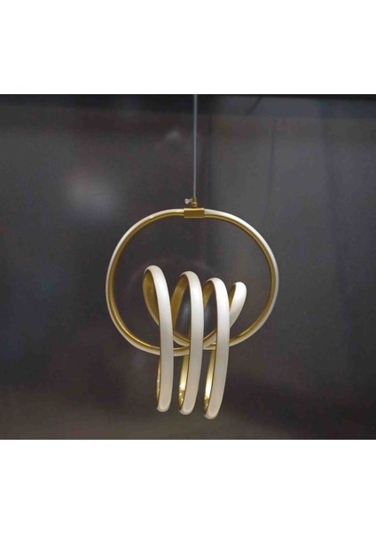 Gold Modern Şık LED Avize fiyatları