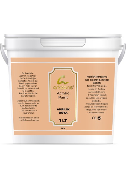 Akrilik Boya 1000ML - Ten
