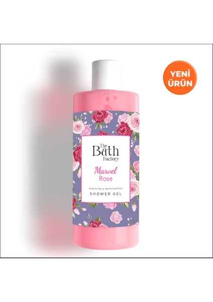 Nemlendirici ve Besleyici Marvel Rose Duş Jeli 400 ml