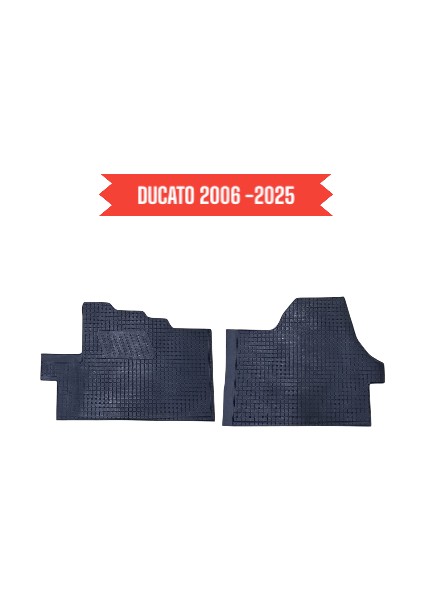 Fiat Ducato 2006-2025 Model Araca Özel Kauçuk Paspas
