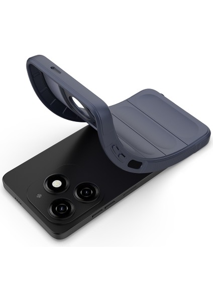 Tecno Spark 20C Kılıf Esnek Tpu Oyuklu Arka Yüzey Tasarımlı Etnik Silikon Kılıf modelleri