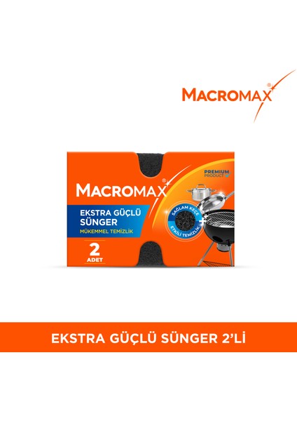 Ekstra Güçlü Sünger - 2 Li Paket