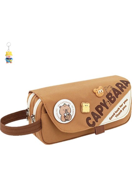 Basit Kabala Kalem Çantası Küçük Capybara Kırtasiye Çantası Çocuk Kırtasiye Çantası Kırtasiye Çantası Kalem Çantası (Yurt Dışından)
