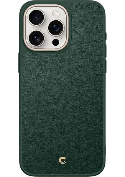 Ciel by CYRILL iPhone 15 Pro Kılıf Kajuk Mag MagSafe özellikli Forest Green - ACS06772