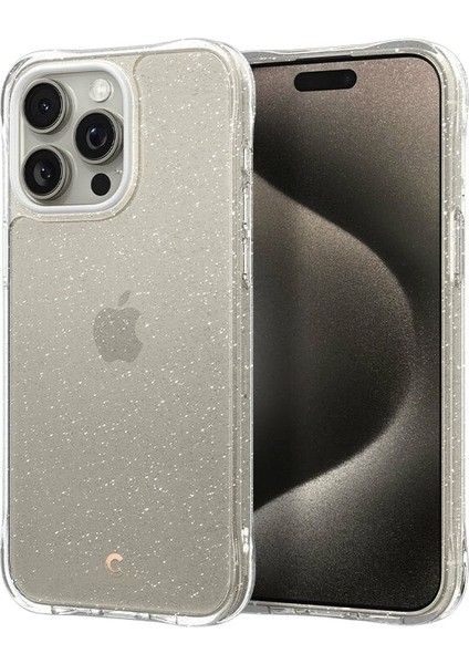 Ciel by CYRILL iPhone 15 Pro Kılıf Cecile Clear Glitter - ACS06764 modelleri