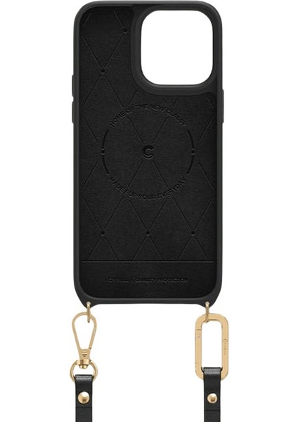 Ciel by CYRILL iPhone 14 Pro Max Askılı Kılıf Classic Charm Mag MagSafe özellikli Black - ACS04882 modelleri
