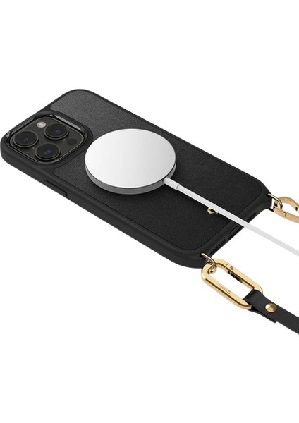 Ciel by CYRILL iPhone 14 Pro Max Askılı Kılıf Classic Charm Mag MagSafe özellikli Black - ACS04882 fırsatları