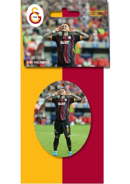 Galatasaray Resmi Lisanslı Asma Oto Kokusu ( Mauro Icardı Kokusu )