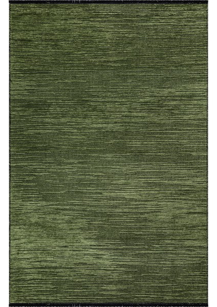 Milano ML106 Yeşil Leke Tutmaz Antialerjik Yıkanılabilir Dokuma Dekoratif Halı Kilim