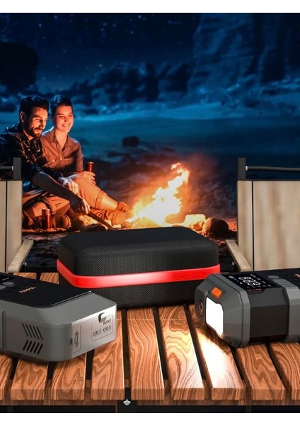 12000MAH 12000A 150 Psı Akü Takviyeli Oto Bisiklet Motosiklet Hava Kompresörü Lastik Şişirme Pompası fiyatları