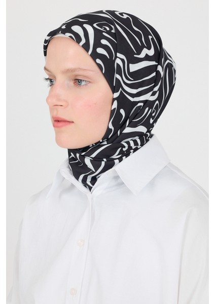 Siyah Desenli Eşarp 5694 fiyatları