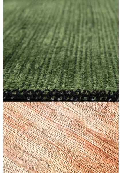 Milano ML106 Yeşil Leke Tutmaz Antialerjik Yıkanılabilir Dokuma Dekoratif Halı Kilim fırsatları