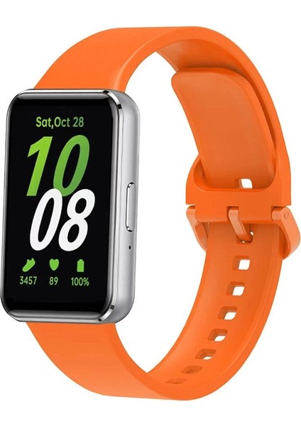 Samsung Galaxy Fit 3 Klasik Kordon - Turuncu