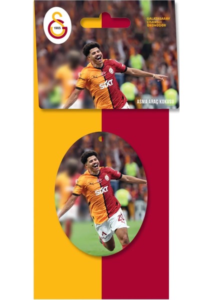 Galatasaray Resmi Lisanslı Asma Oto Kokusu ( Gabrıel Sara Kokusu )