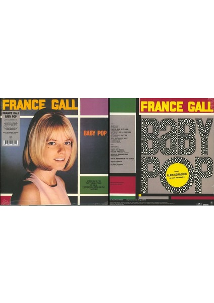 Baby Pop France Gall - Baby Pop (Vinil Lp - 1966 - Abd - Yeniden Basım) modelleri