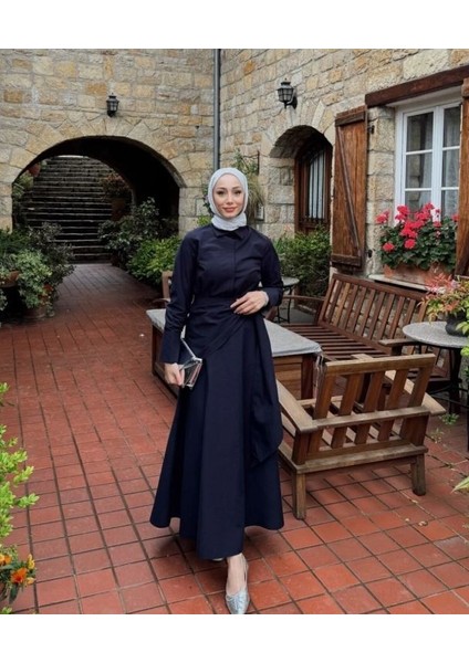 Ebru Ön Detaylı Zıbınlı Etekli Alt-Üst Takım