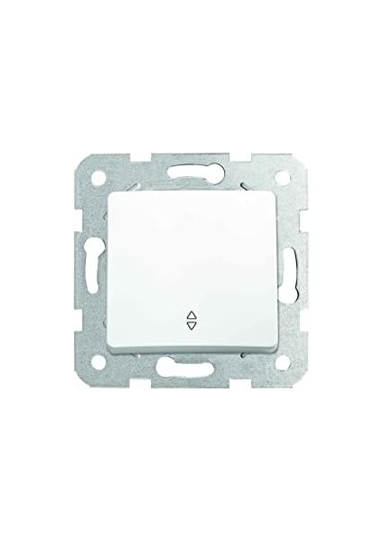 Linnera/rollina Beyaz Vavien Mekanizma ve Düğme