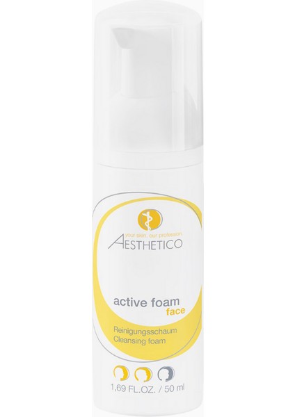Active Foam, Glykol ve Salisilik Asit Içeren Derinlemesine Temizleyici Yüz Köpüğü
