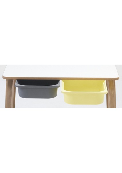 Ahşap Çocuk Aktivite Masa Sandalye Takımı - Tavşan Figürlü, Yaz Sil Yüzeyli - Çekmeceli - Dikdörtgen fiyatları