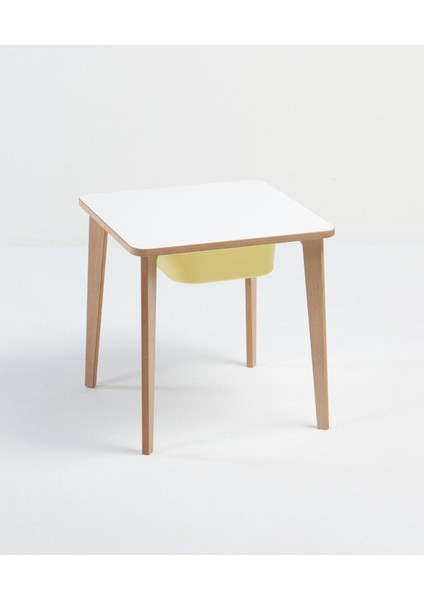 Yaz Sil Yüzeyli Çocuk Aktivite Masası - Kare - Sepetli fırsatları