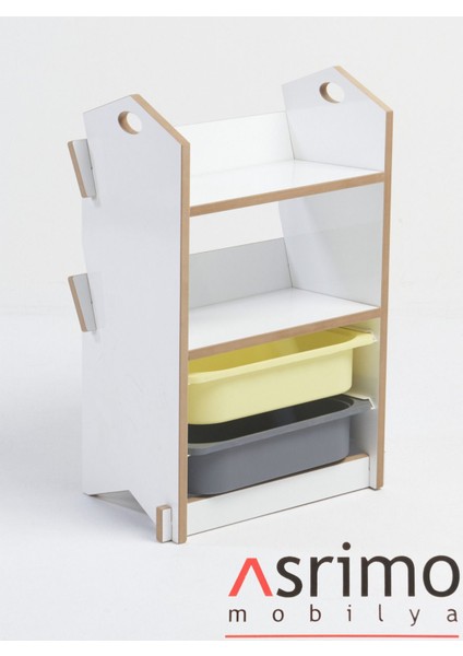 Çocuk Aktivite Kitaplık Saklama Ünitesi