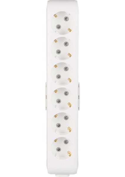 Multi-Let Altılı Priz Topraklı Klemens Çocuk Korumalı