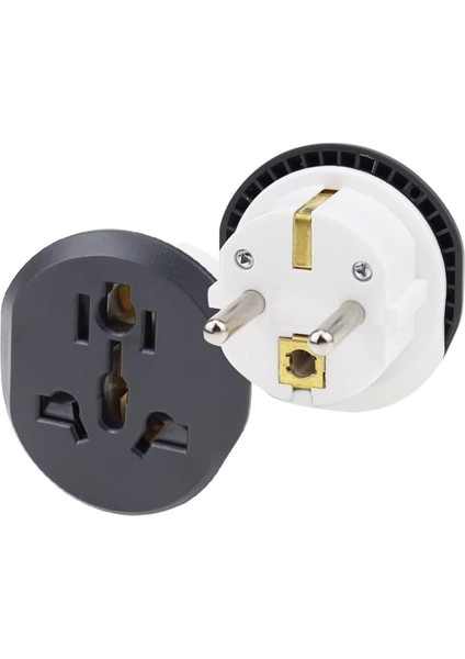 Evrensel Uluslararası Priz Fiş Adaptör Çevirici 16A 250V Seyahat Fişi Dönüştürücü Adaptörü, Ce Sertifikalı, 200'DEN Fazla Ülkede Abd/avustralya/uk