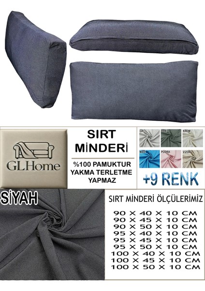 %100 Pamuk Petek 4 Adet Sırt Minderi Kılıfı