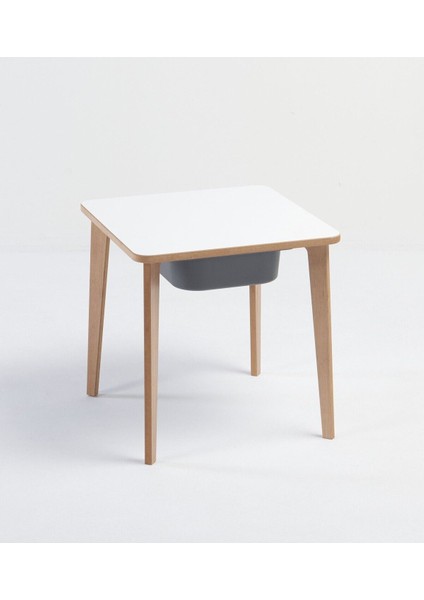 Yaz Sil Yüzeyli Çocuk Aktivite Masası - Kare - Sepetli fırsatları
