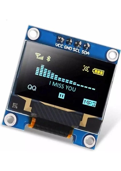 0.96 Inch OLED Tft LCD Ekran Modülü