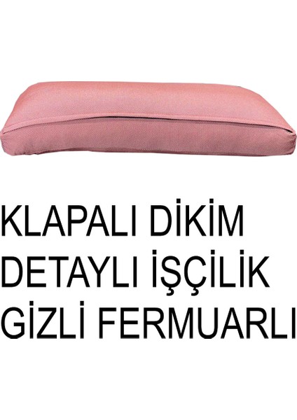 %100 Pamuk Petek 4 Adet Sırt Minderi Kılıfı fırsatları