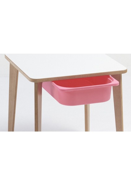 Yaz Sil Yüzeyli Çocuk Aktivite Masası - Kare - Sepetli fiyatları