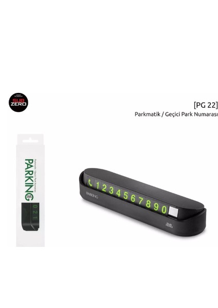PG22 Parkmatık Park Numarası