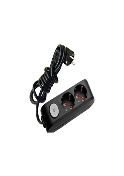 Multi-Let 2 Li Siyah Anahtarlı Çocuk Korumalı Grup Priz 5 mt modelleri