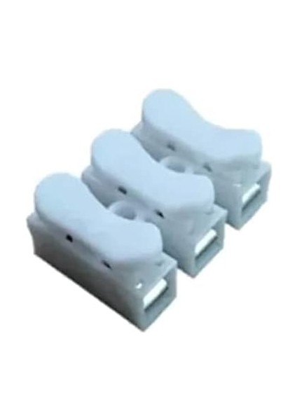 Vidasız Yaylı Klemens 3'lü 3 Pinli Yaylı Klemens 50 Adet modelleri