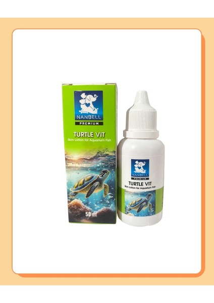 Turtle Vit Kaplumbağalar Için Multivitamin 50ML