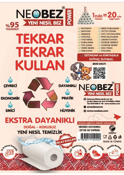 Evcil Hayvan Kedi Köpek çin Dayanıklı Yeni Nesil Bez 40CM*40CM 50 Yaprak 4 Lü Paket modelleri