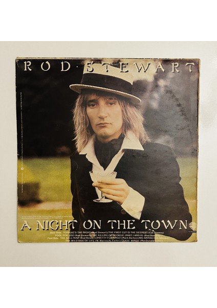 Rod Stewart-A Night On The Town Dönem Baskı Plak fiyatları