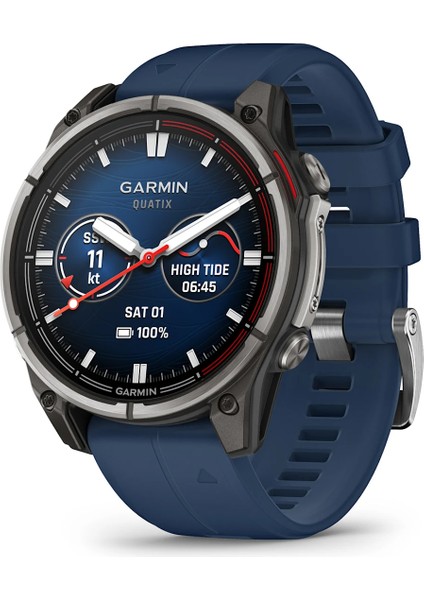Quatix 8 - 47 Mm, Amoled - Marine Gps Saati