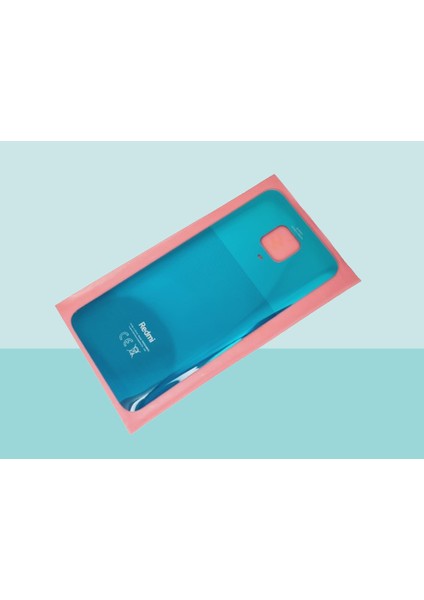 - Xiaomi Redmi Note 9s Note 9 Pro Arka Kapak Batarya Kapağı - Yeşil