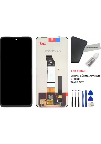 Xiaomi POCO M3 PRO Uyumlu Lcd Ekran Dokunmatik SERVİCE PACK + HD Nano Ekran Korucu fiyatları
