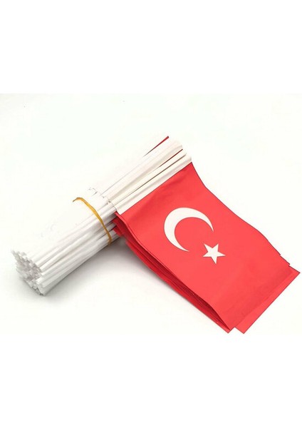 Sopalı Kağıt Bayrak Türk 80Lİ 12X22.5 BKT-301