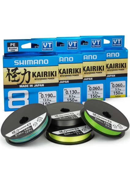 Kairiki 8b Steel Grey 300M Ip Misina Kalınlık (Mm) : 0,06MM fiyatları