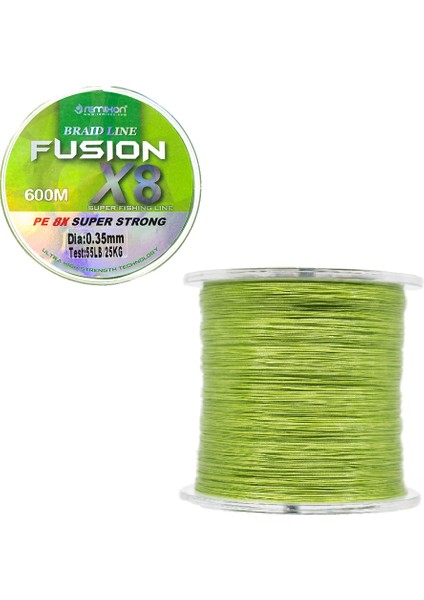 Fusion 8b Green 600M Ip Misina Kalınlık (Mm) : 0,16MM