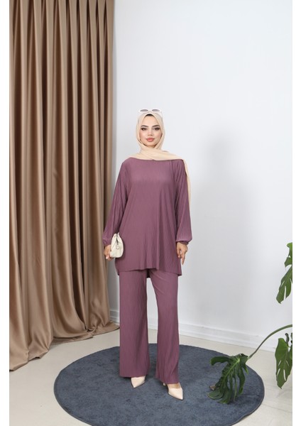 Kıraşlı Pantolonlu Ikili Takım